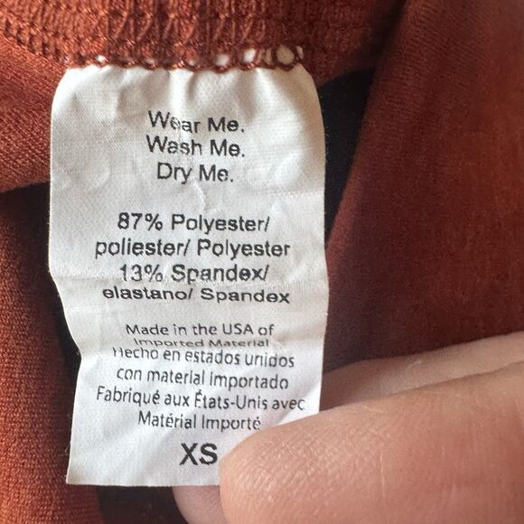 Beyond Yoga Spacedye Caught In The Midi High Waisted Leggings XS Red Sand NWOT - Picture 6 of 7